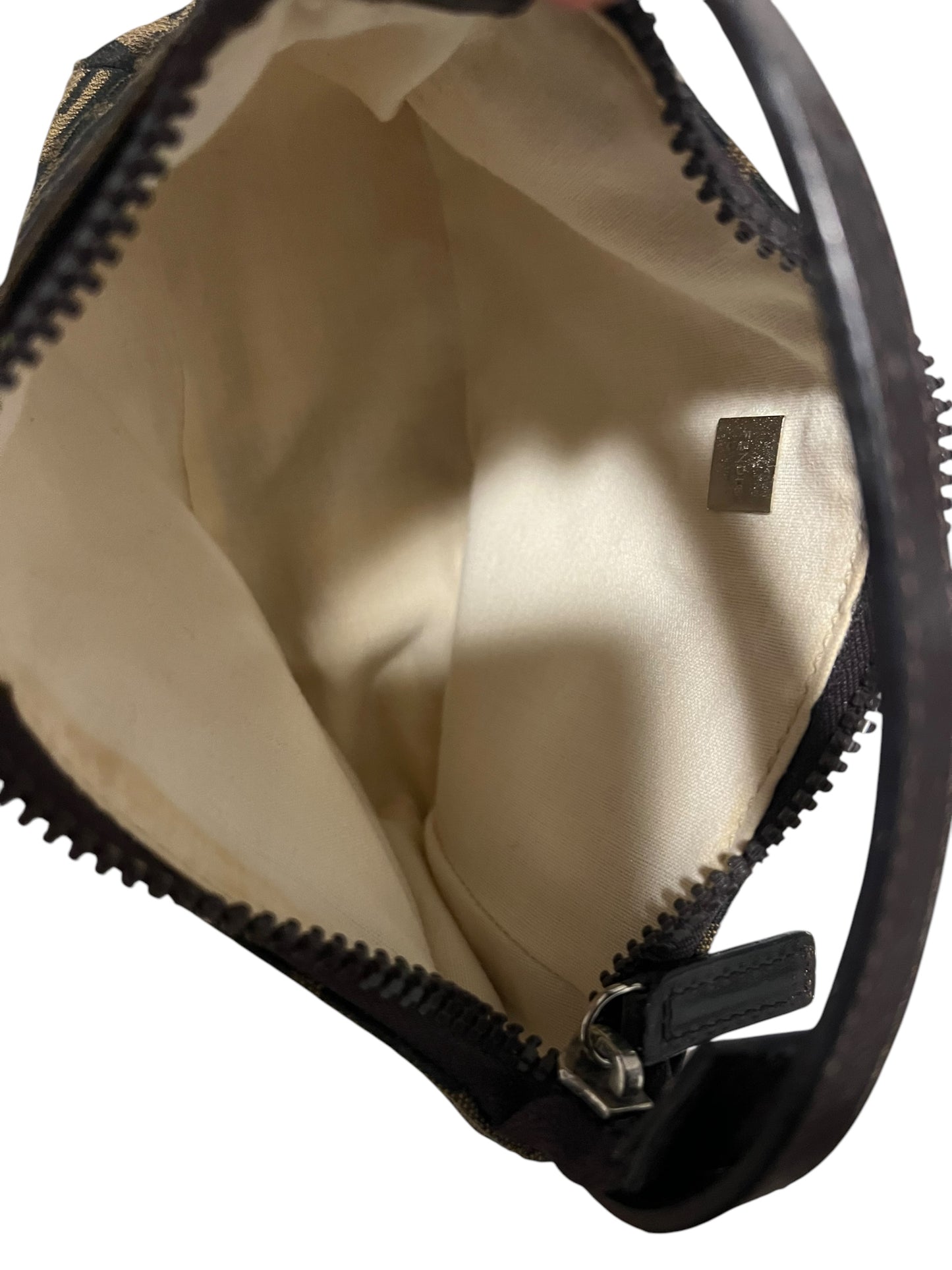 Fendi Zucca Mini Baguette Bag
