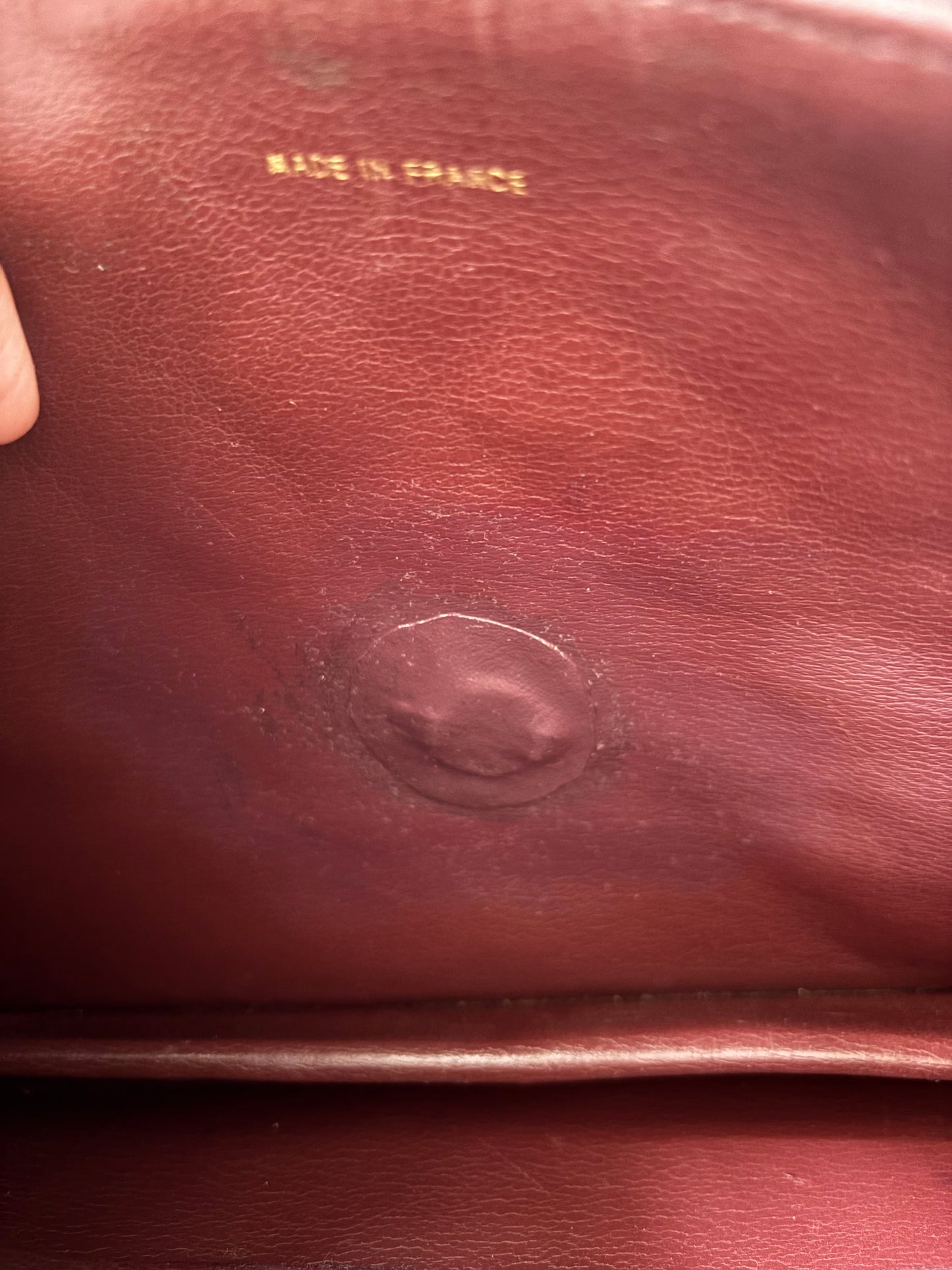 Chanel Classic Vintage Flap Black Lambskin Leather Shoulder Bag