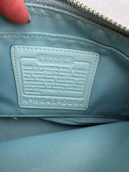 Coach Demi Blue Monogram