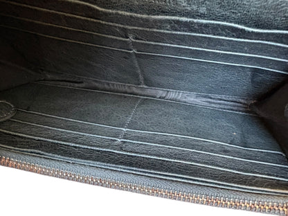 Balenciaga City Long Wallet Dark Green