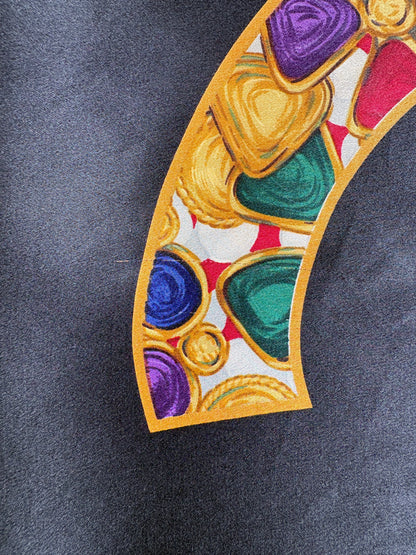 Chanel Silk Scarf with CC Logo