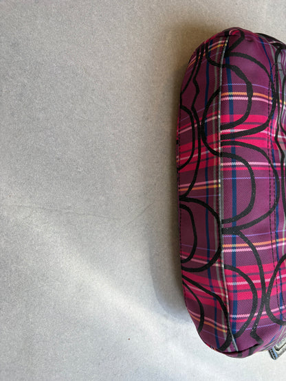 Coach Poppy Tartan Shoulder Bag