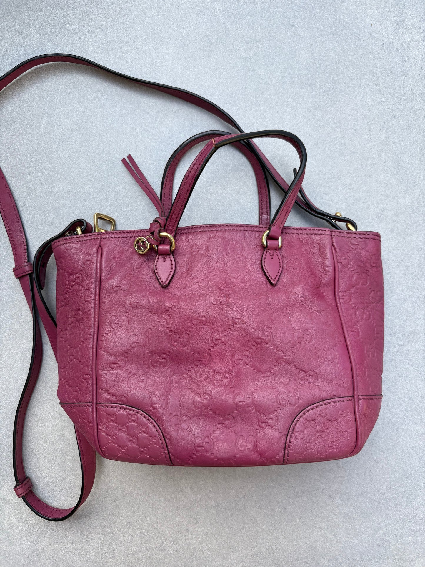 Gucci Small Guccissima Bree Satchel
