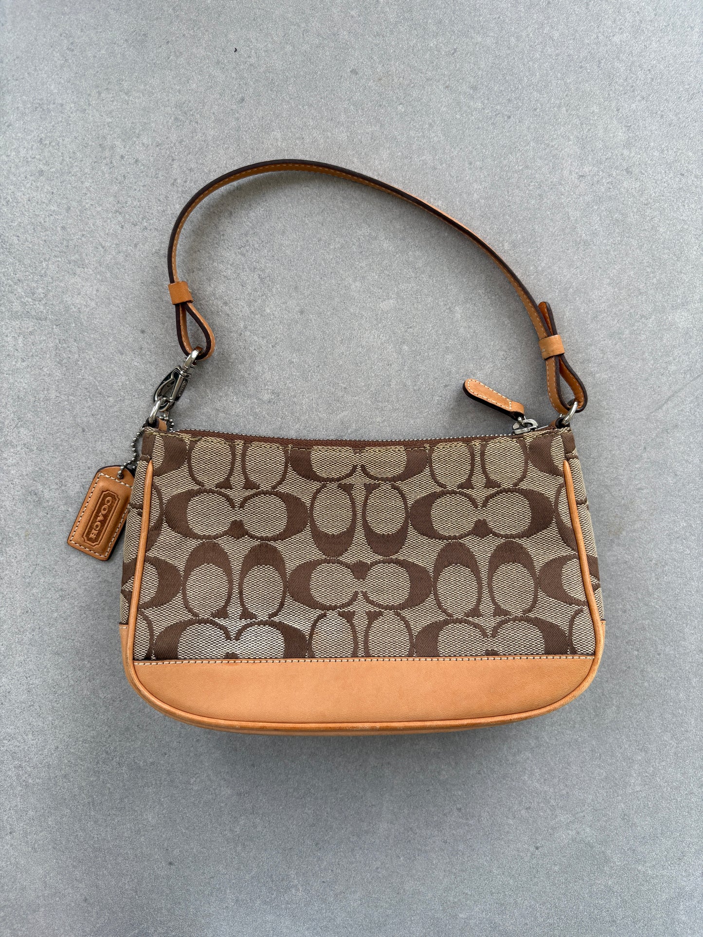 Coach Demi Biege Shoulder Bag