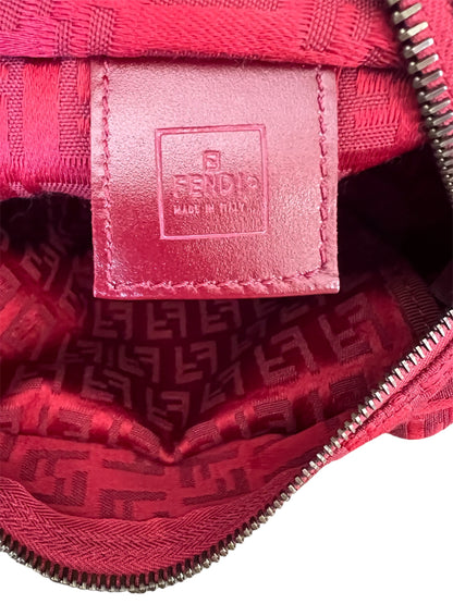 Fendi Mini Zucchico Bag Red