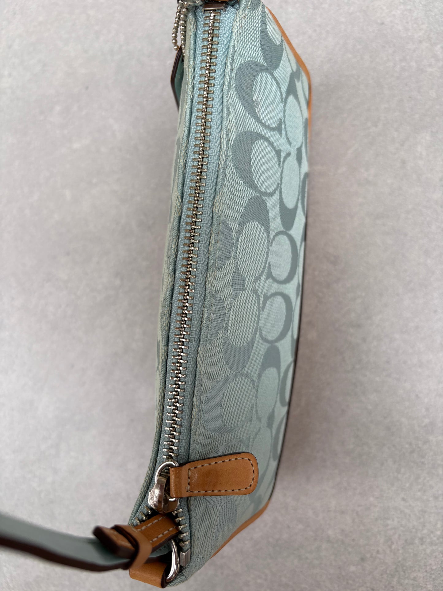 Coach Demi Blue Monogram