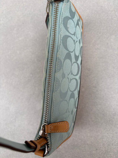 Coach Demi Blue Monogram