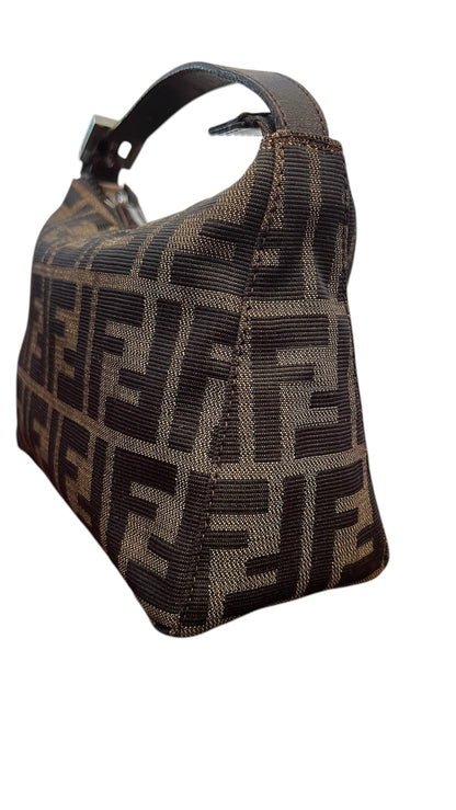 Fendi Zucca Mini Baguette Bag