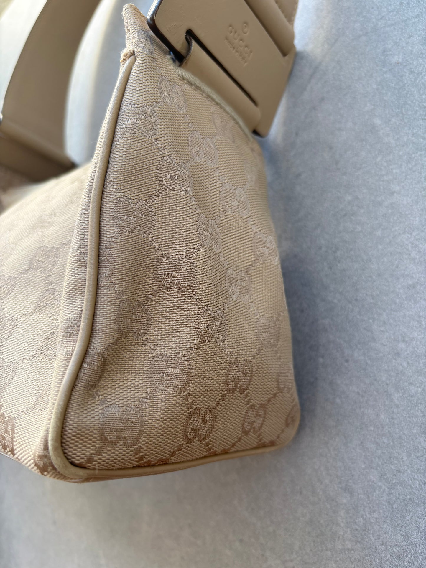 Gucci GG Canvas Pochette Shoulder Bag