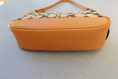 Coach Demi Tan Monogram