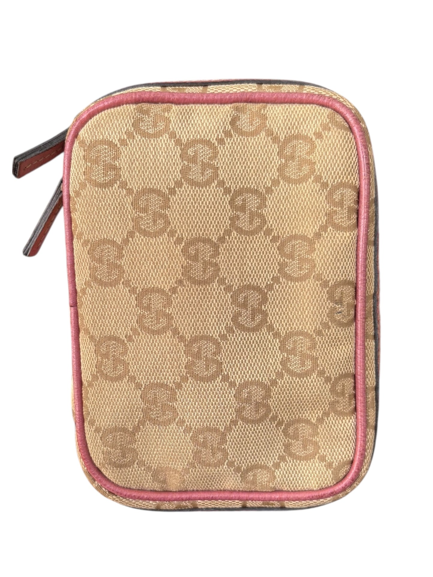 Gucci Biege and Pink Pouch