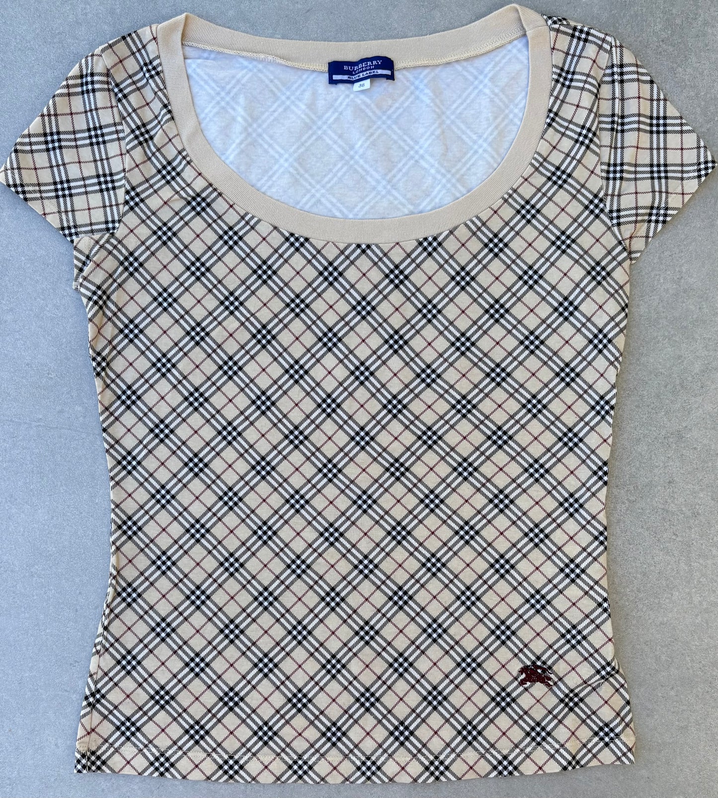 Burberry T-shirt Nova Check Pattern