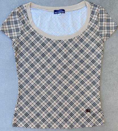 Burberry T-shirt Nova Check Pattern