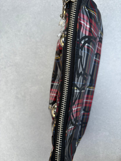 Coach Tartan Two-Way Handbag