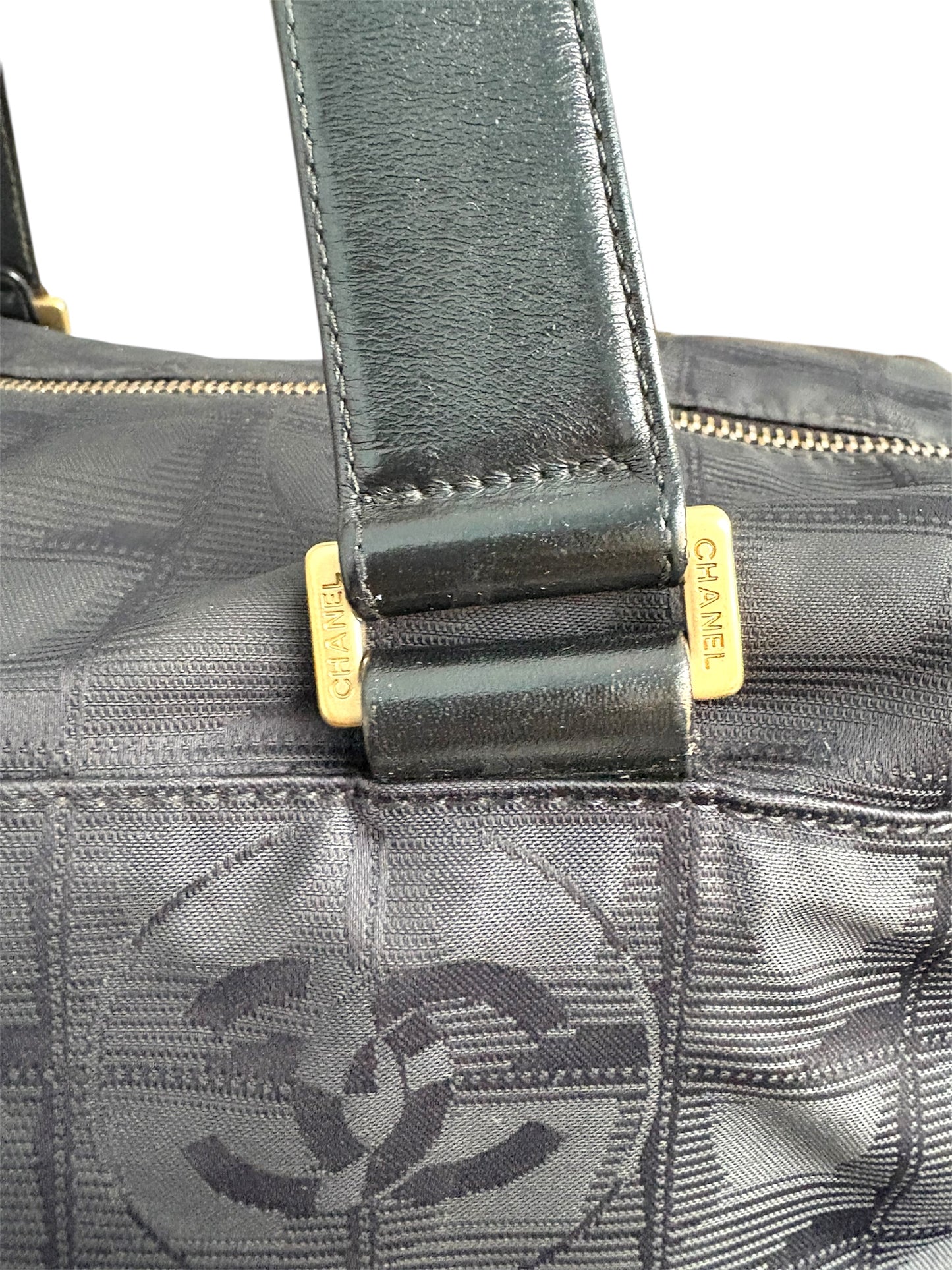 Chanel Pink Travel Line Shoulder Bag 2000s