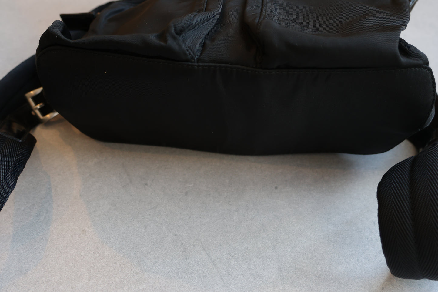 Prada Black Re-edition 2000 Nylon Backpack