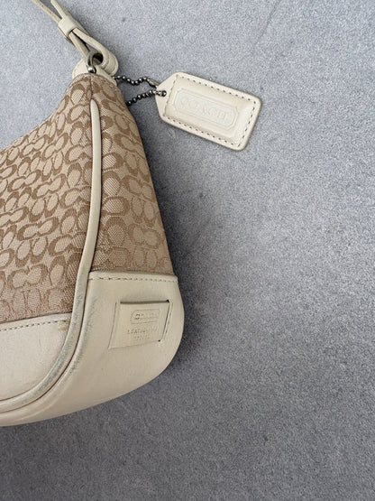 Coach Demi Beige Shoulder Bag