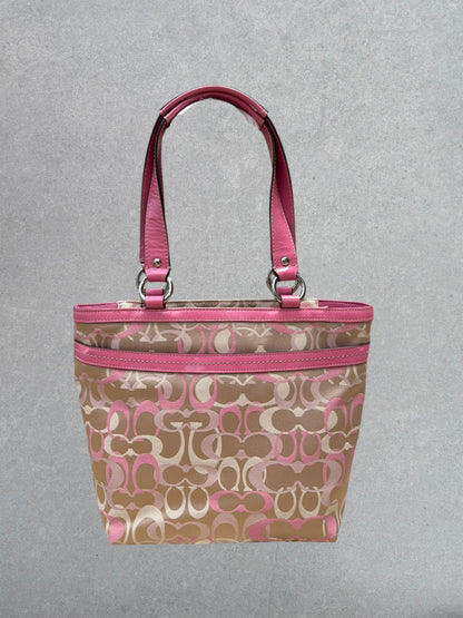 Coach Rare Penelope Pink Optic Shoulder Bag