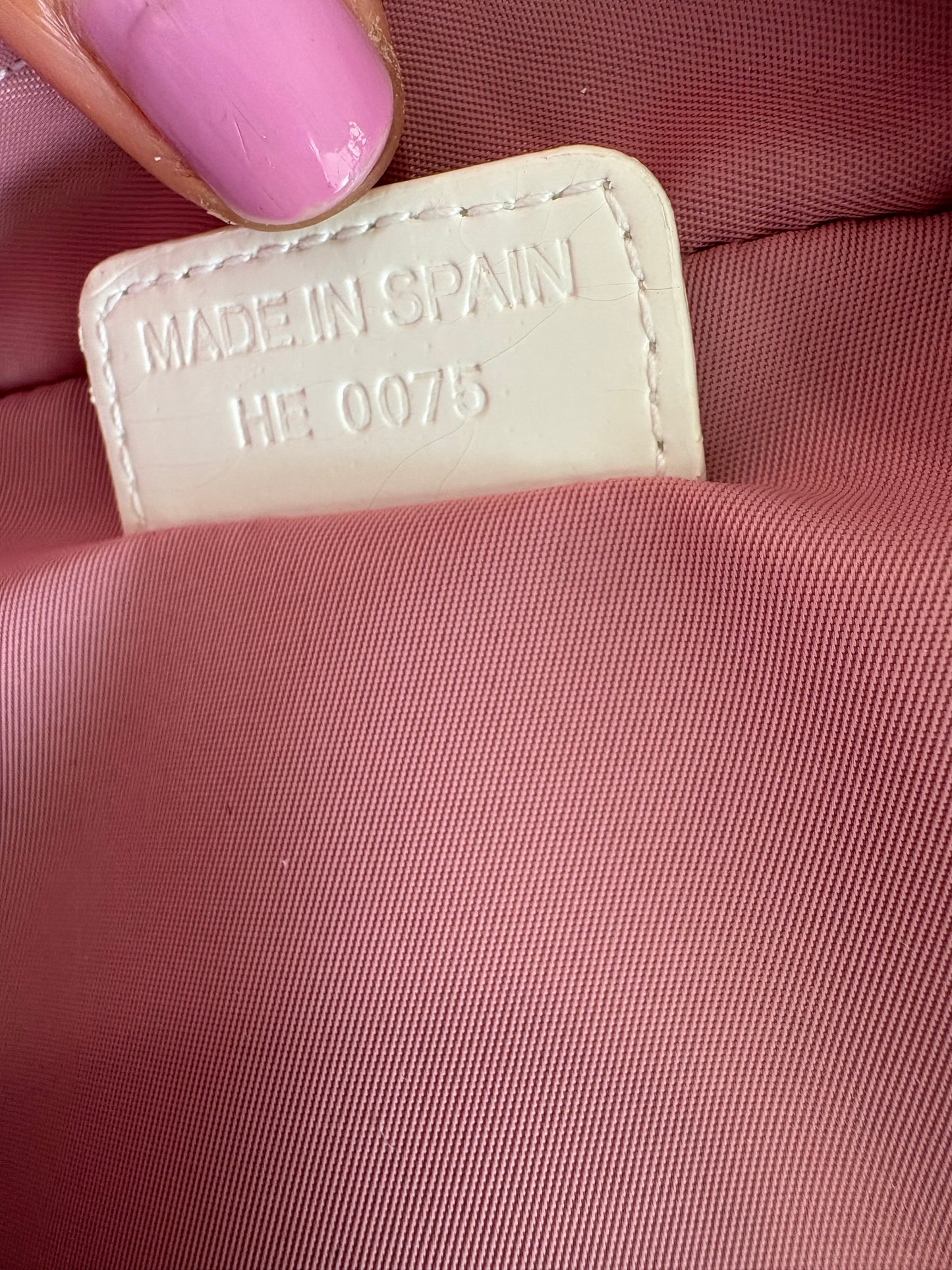 Dior Trotter Canvas Pouch Pink