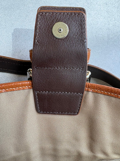 Coach Soho Cream and Brown Leather Shoulder Bag