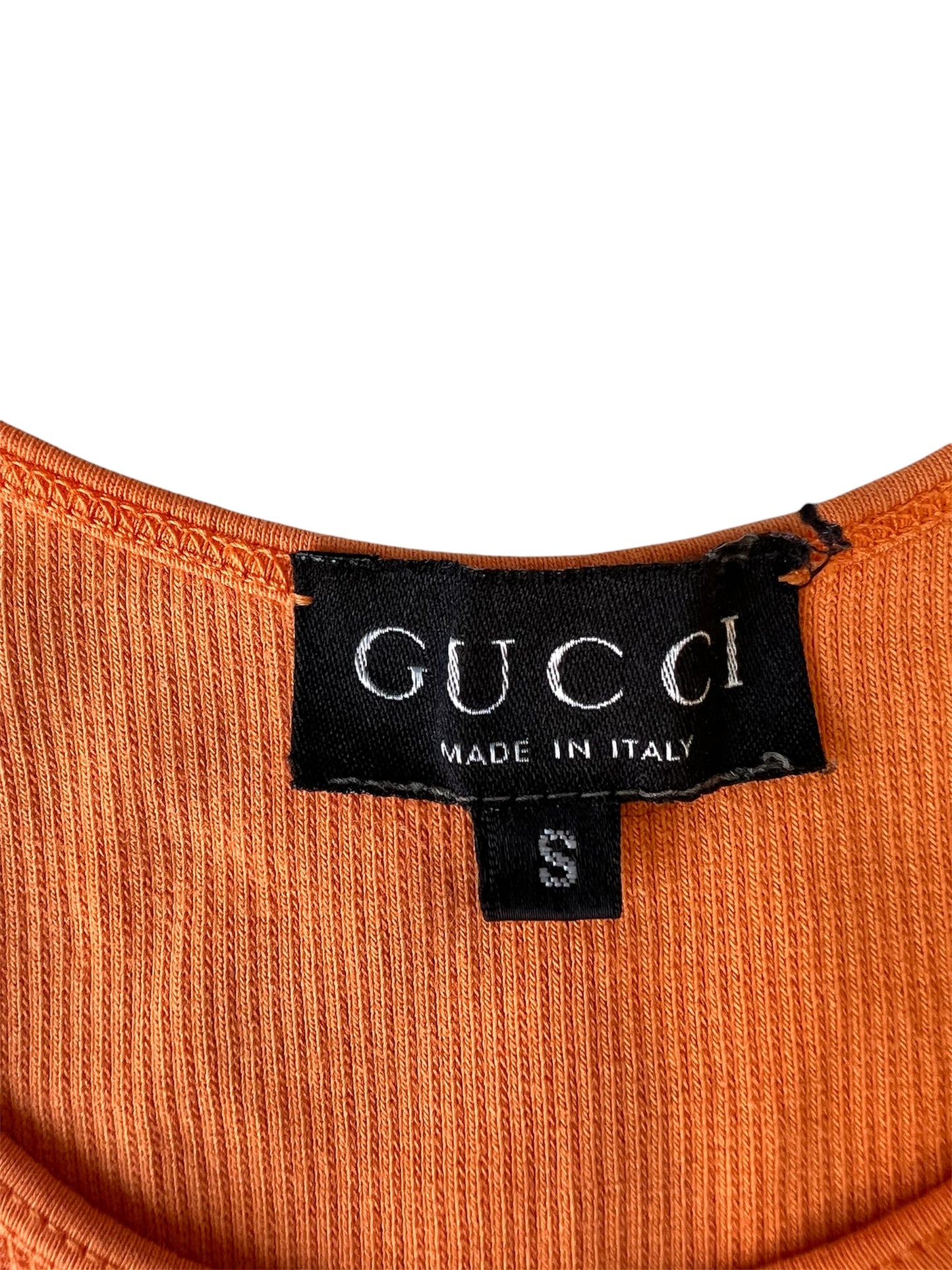Gucci Tank Top Orange