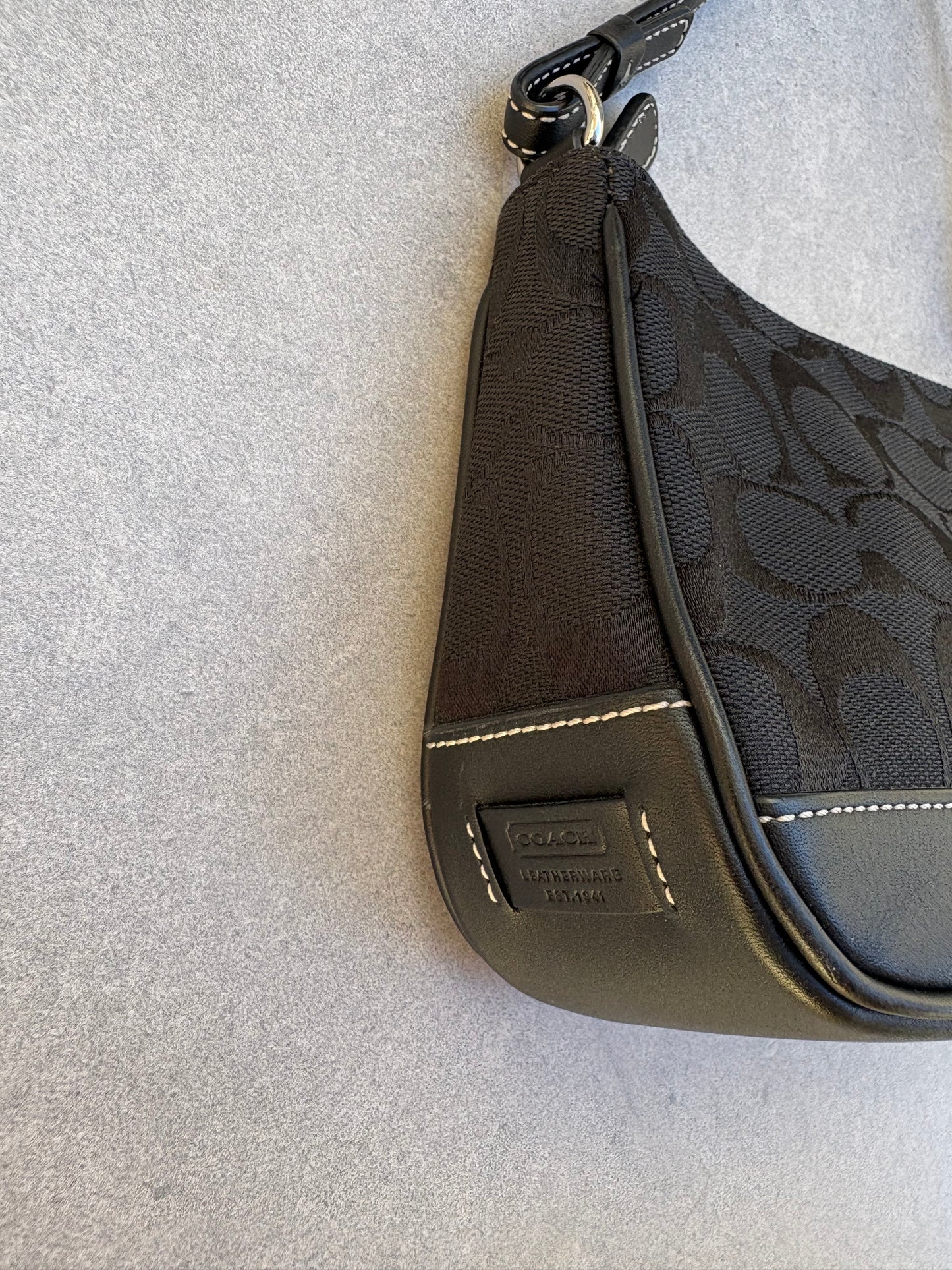 Coach Demi Black Monogram