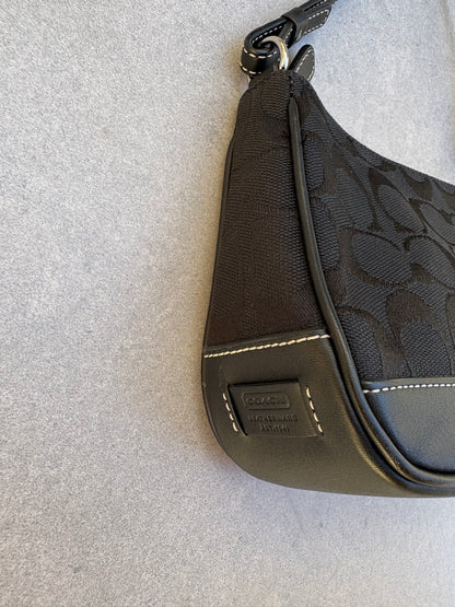 Coach Demi Black Monogram