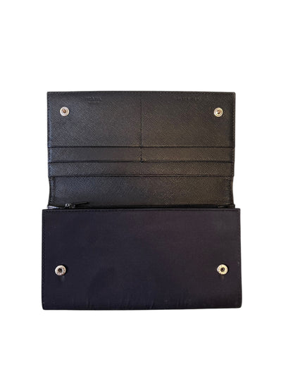 Prada Long Wallet Black