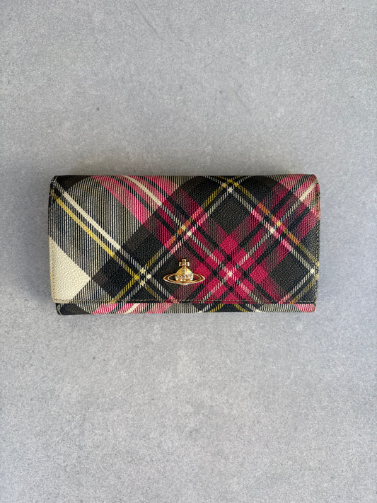 Vivienne Westwood Tartan Long Wallet