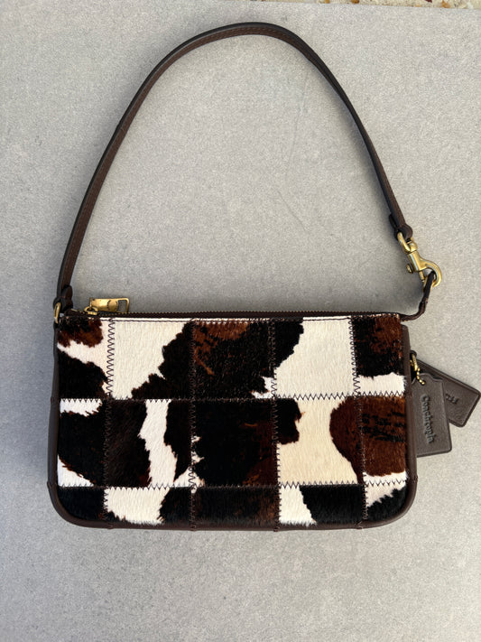 Coachtopia Cowprint Shoulder Bag