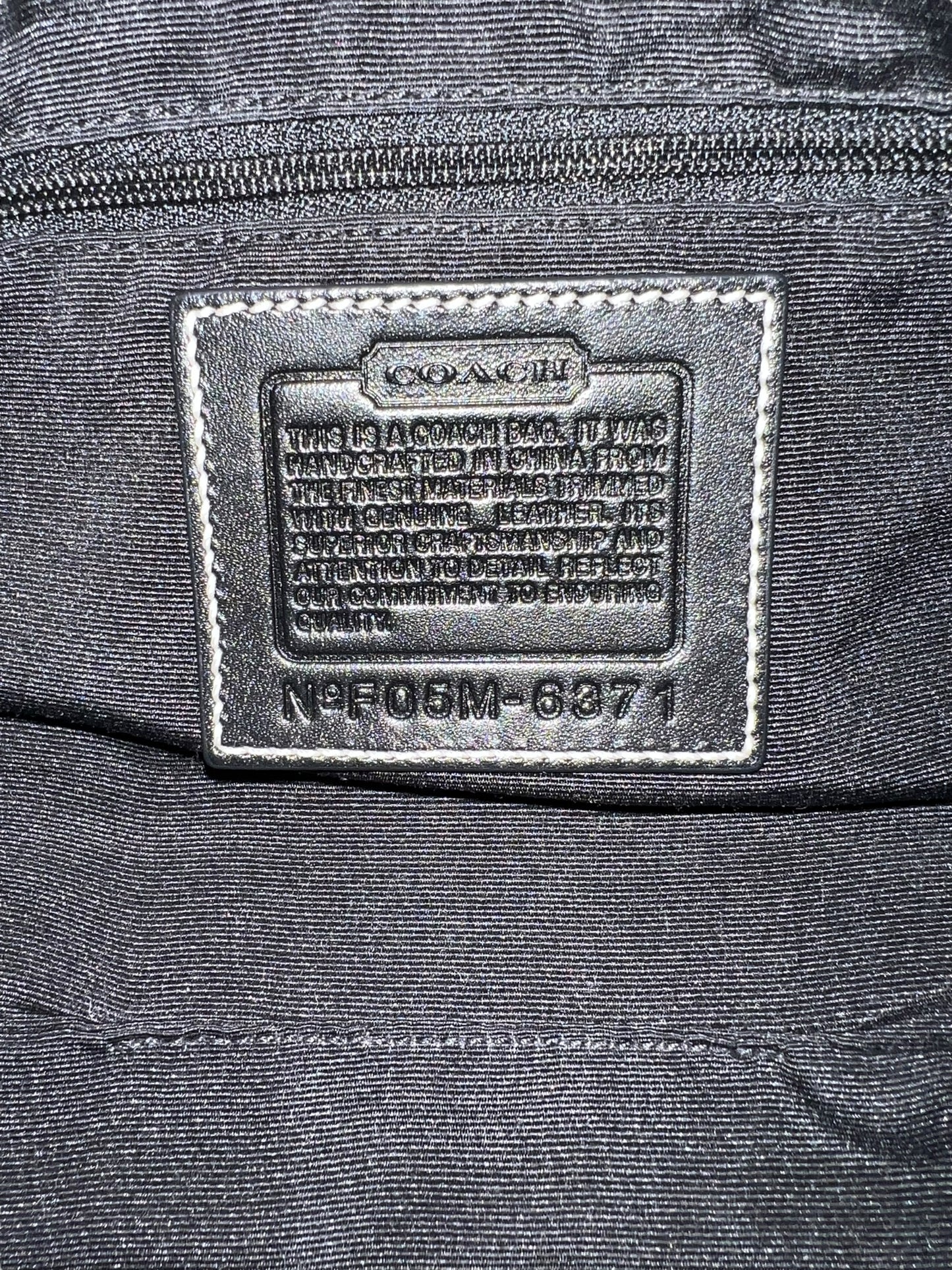 Coach Signature Demi Black