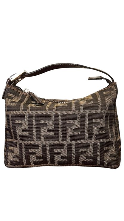 Fendi Zucca Mini Baguette Bag