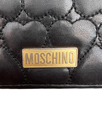 Moschino Quilted Heart Wallet