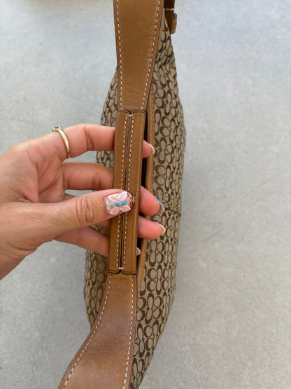 Coach Soho Monogram Bag Brown with Dustbag