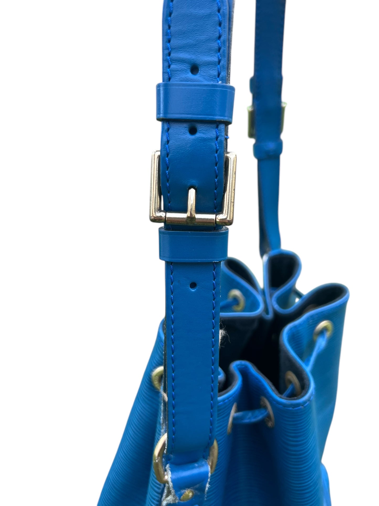 Louis Vuitton Blue Epi Leather Noé Shoulder Bag