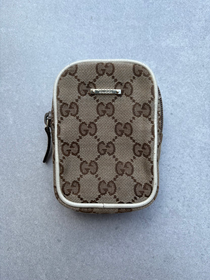 Gucci Biege and White Pouch