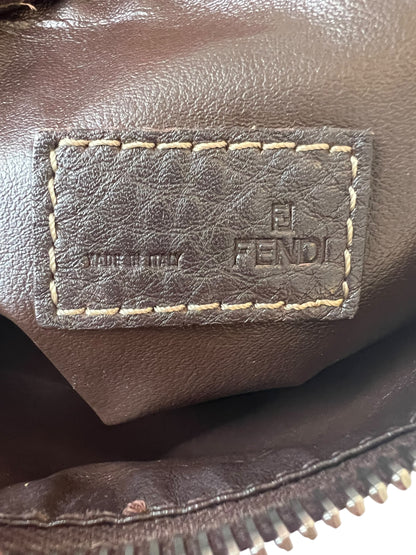 Fendi Zucca Mini Baguette Bag
