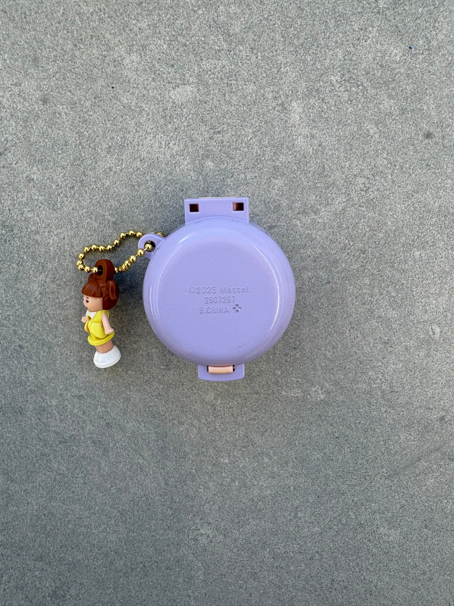 Polly Pocket Keyring Purple
