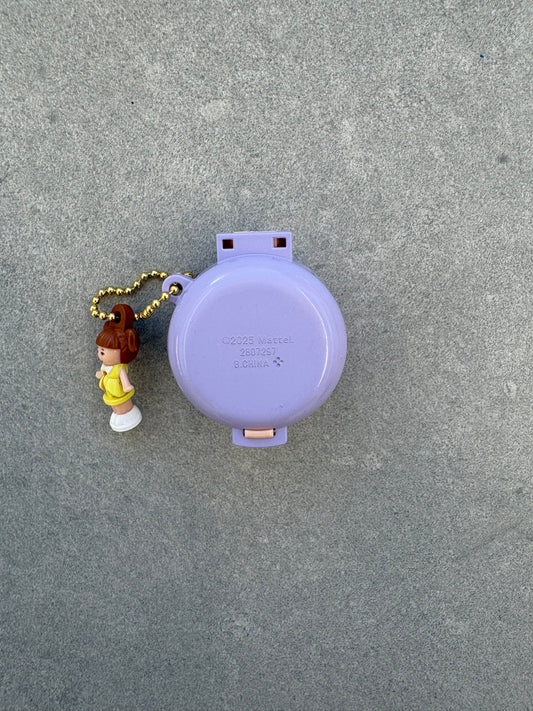 Polly Pocket Keyring Purple