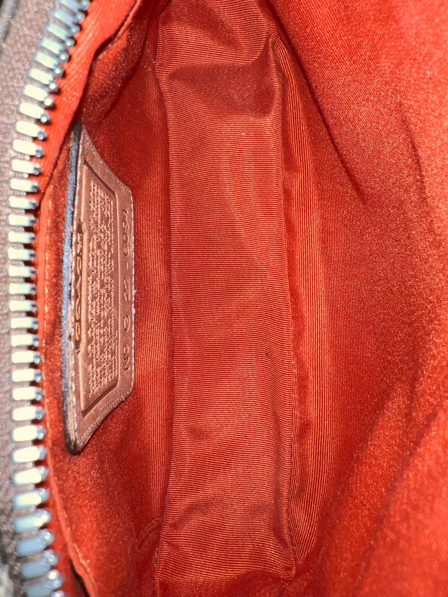 Coach Signature Demi Tan Bag, Coach Star Charm