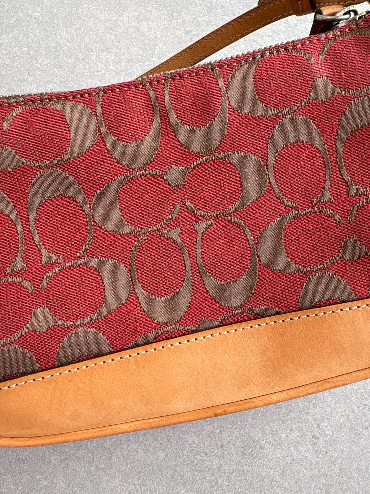 Coach Signature Demi Red