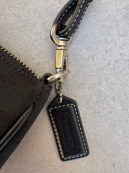 Coach Demi Black Monogram