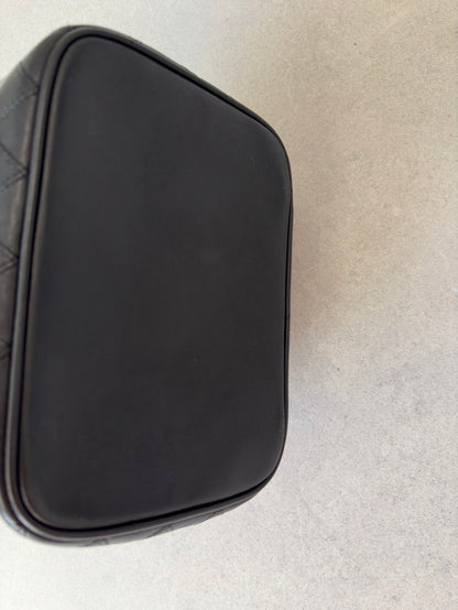 Chanel Black CC Quilted Vanity Bag
