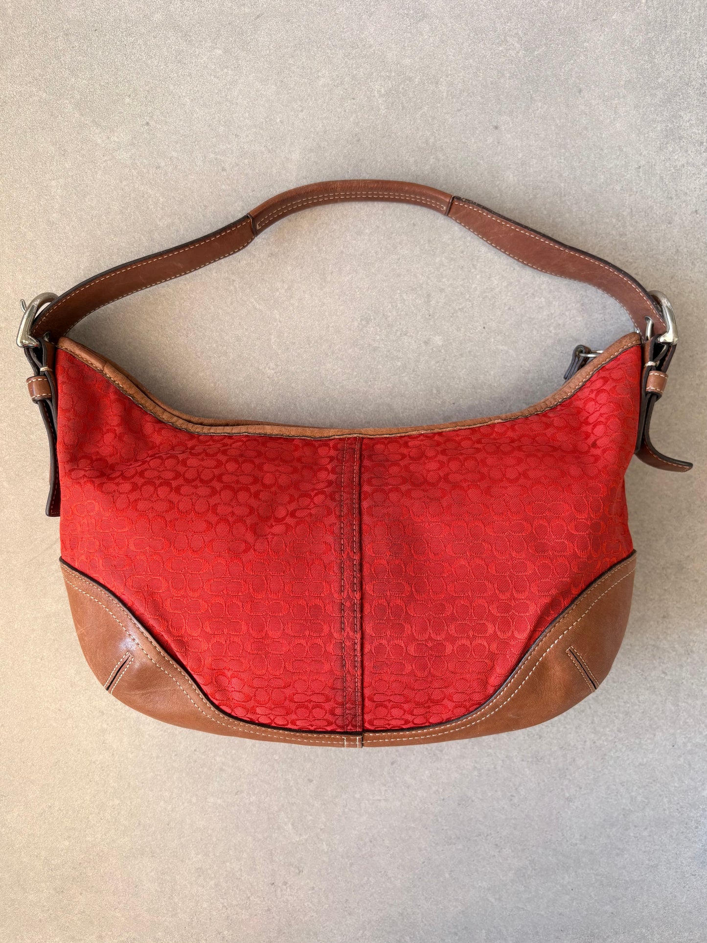 Coach Soho Monogram Bag Red