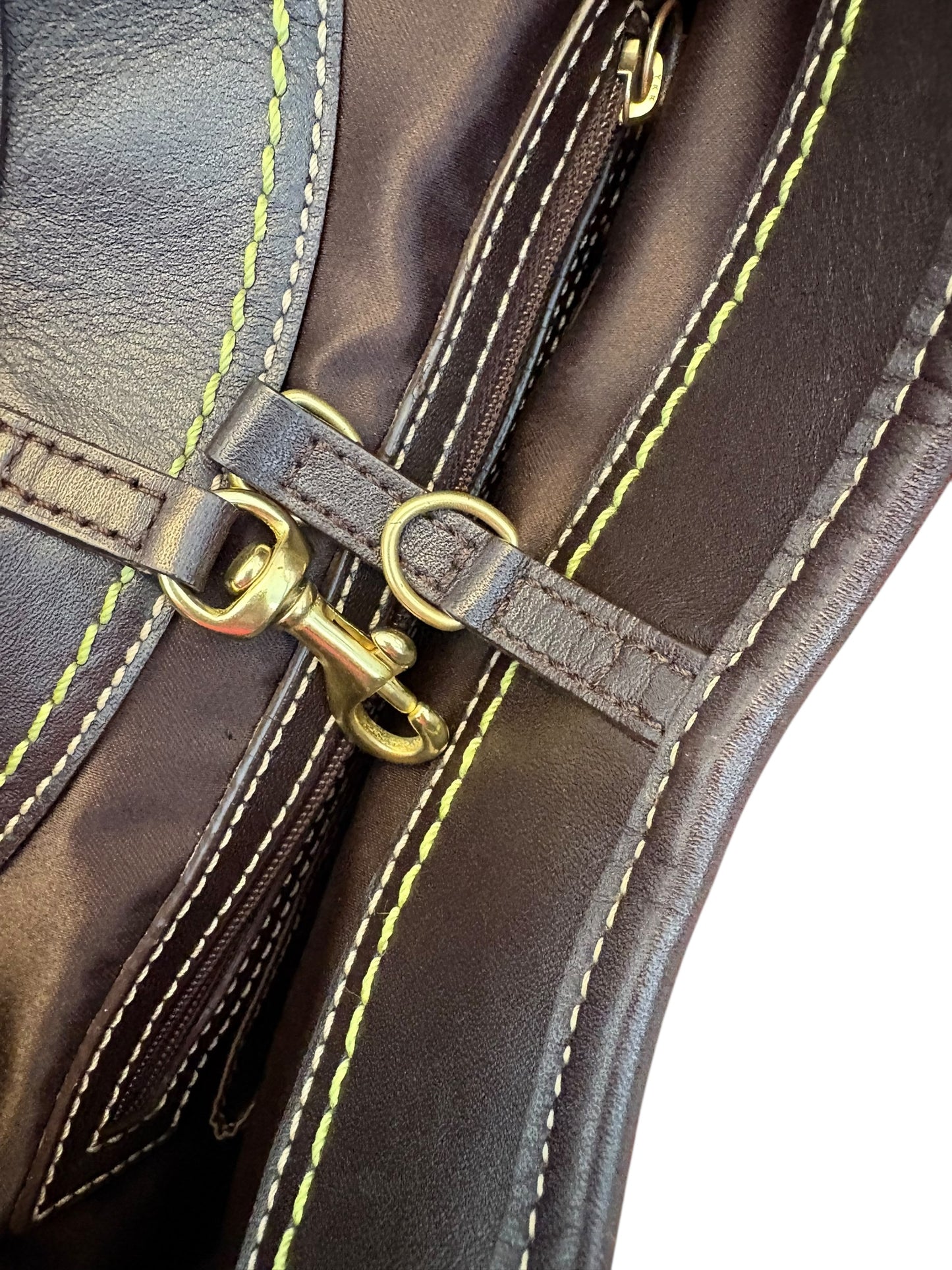 Coach Brown Signature Ergo Shoulder Bag