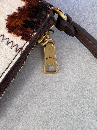 Coachtopia Cowprint Shoulder Bag