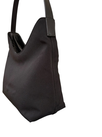 Gucci Black Canvas Shoulder Bag