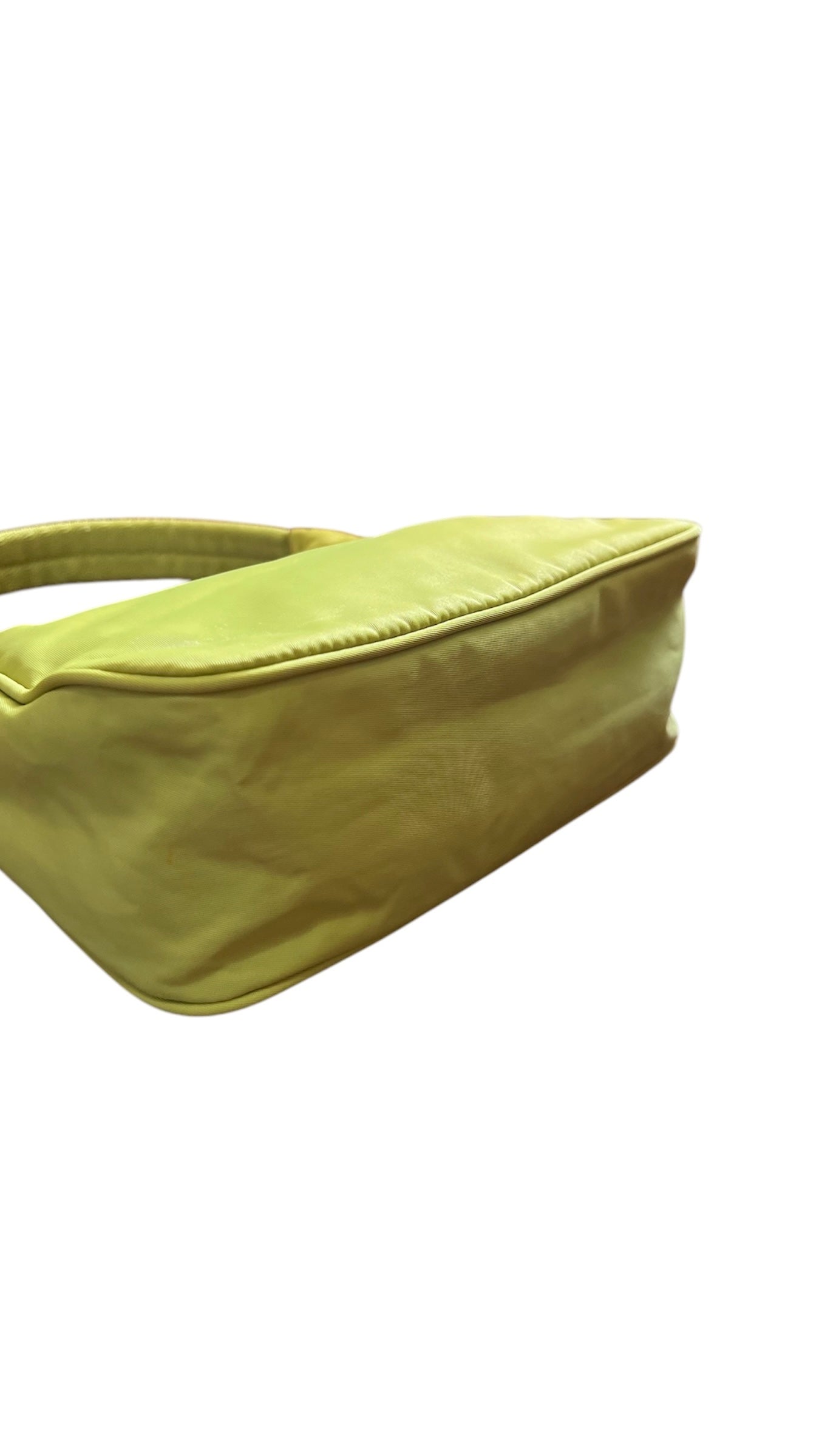 Prada Yellow Re-edition 2000 Nylon bag