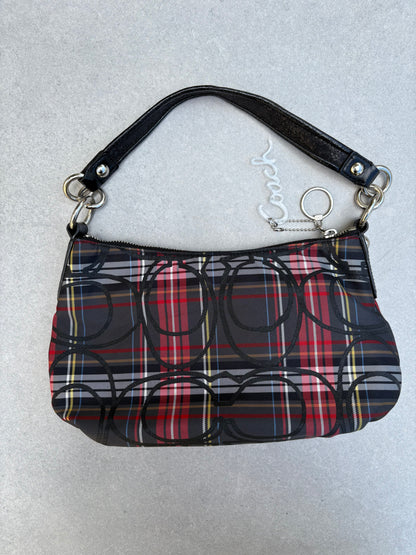 Coach Tartan Two-Way Handbag