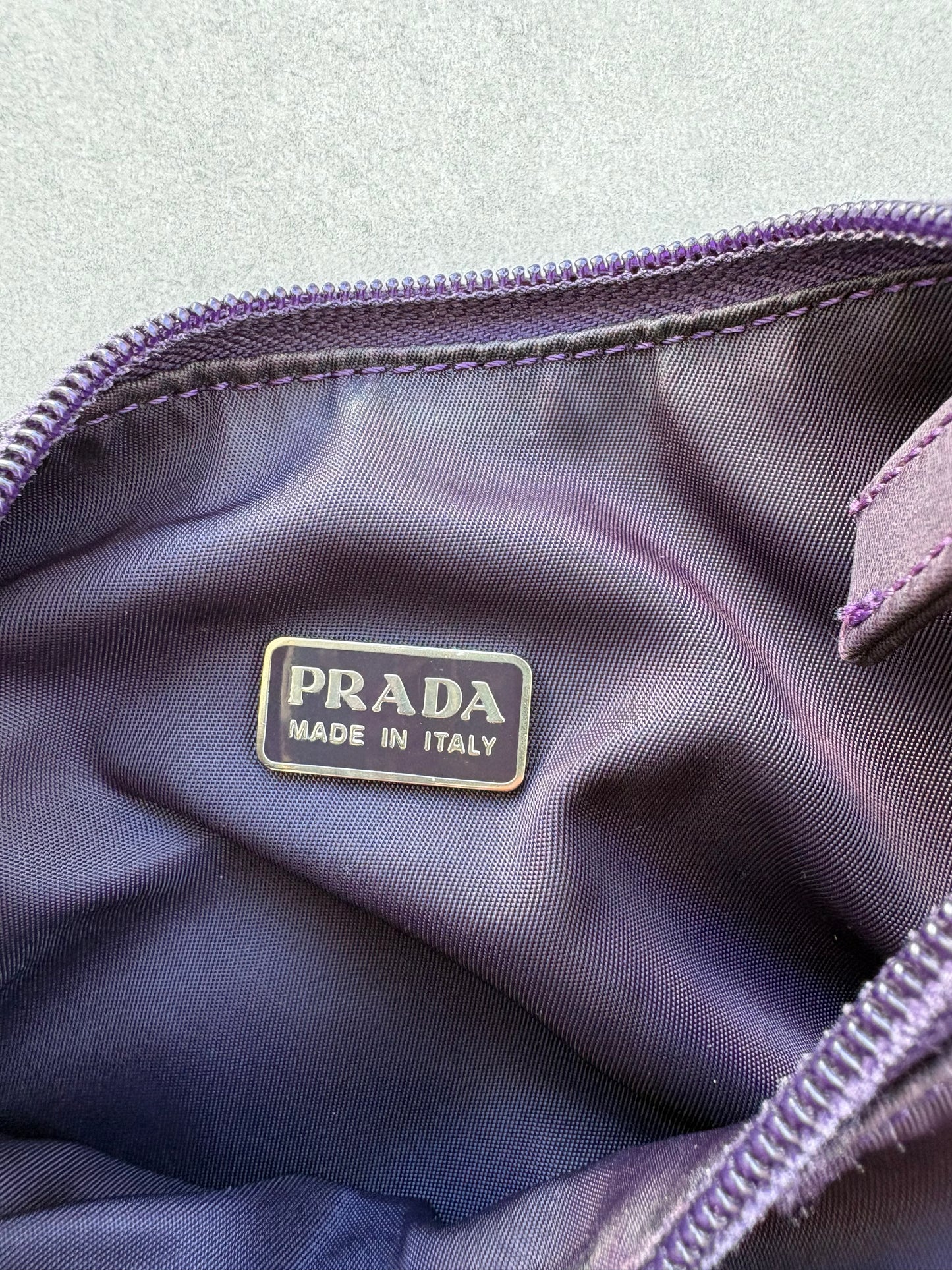 Prada Purple Re-edition 2000 Nylon bag